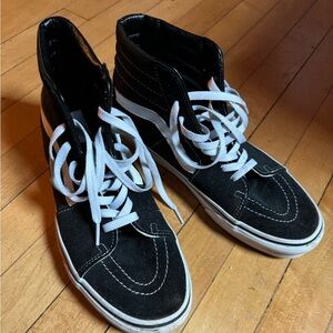Men’s Vans SK8 Hi Black size 10